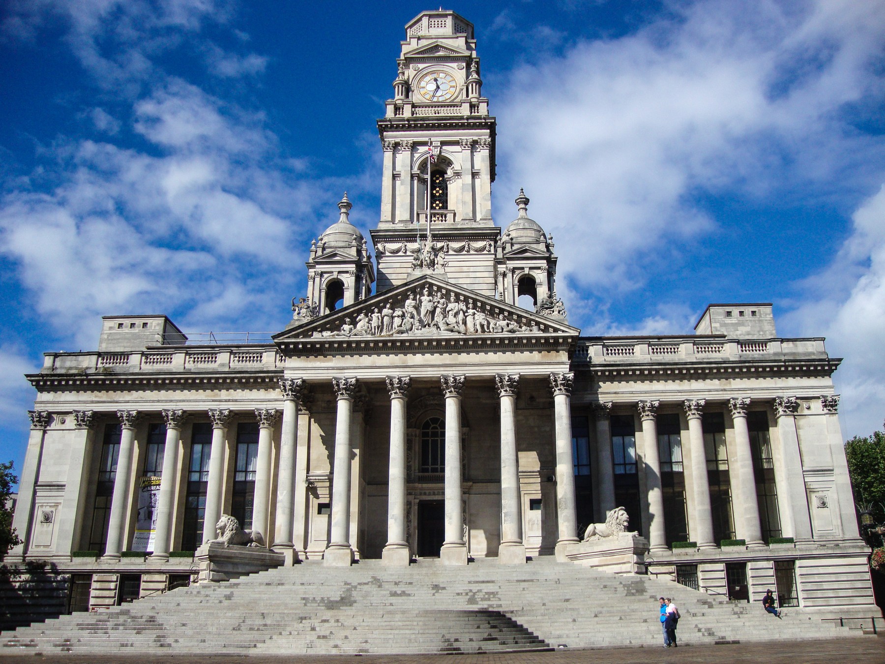 Portsmouth Guildhall in the city centre